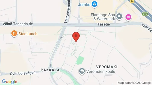 Apartments for rent i Vantaa - kort over placeringen