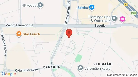 Apartments for rent i Vantaa - kort over placeringen