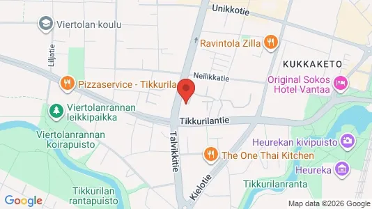 Apartments for rent i Vantaa - kort over placeringen