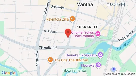 Apartments for rent i Vantaa - kort over placeringen