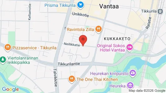 Apartments for rent i Vantaa - kort over placeringen
