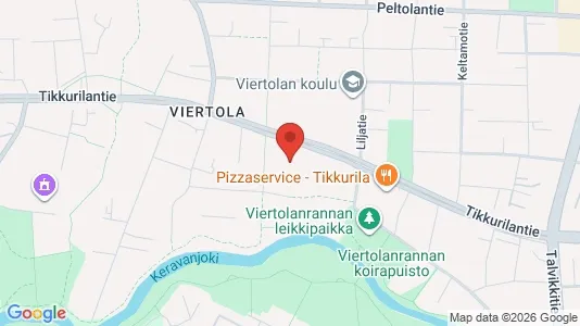 Apartments for rent i Vantaa - kort over placeringen