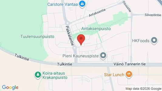 Apartments for rent i Vantaa - kort over placeringen