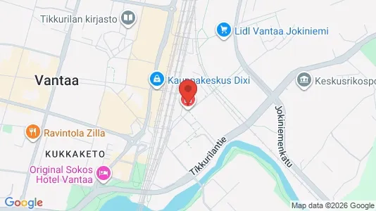 Apartments for rent i Vantaa - kort over placeringen