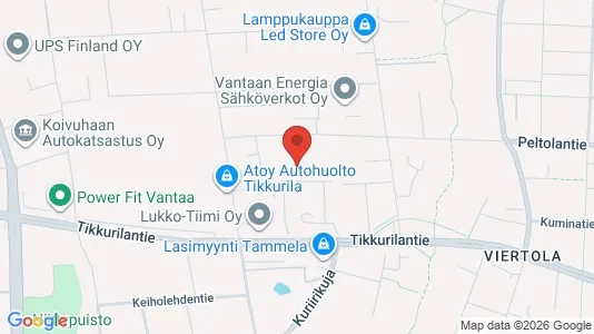 Apartments for rent i Vantaa - kort over placeringen