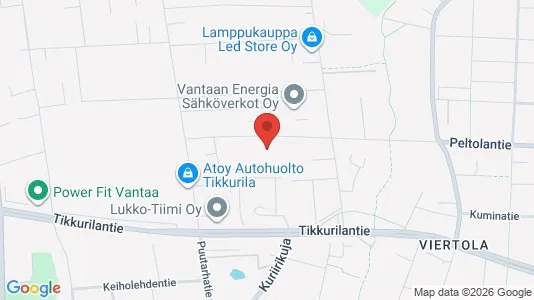 Apartments for rent i Vantaa - kort over placeringen