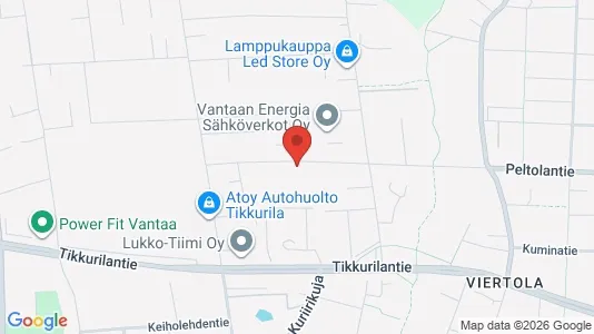 Apartments for rent i Vantaa - kort over placeringen