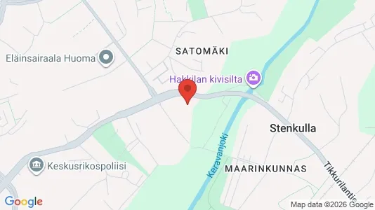 Apartments for rent i Vantaa - kort over placeringen