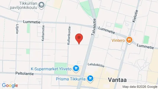 Apartments for rent i Vantaa - kort over placeringen