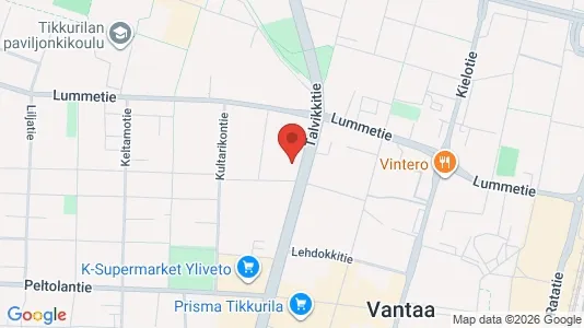 Apartments for rent i Vantaa - kort over placeringen