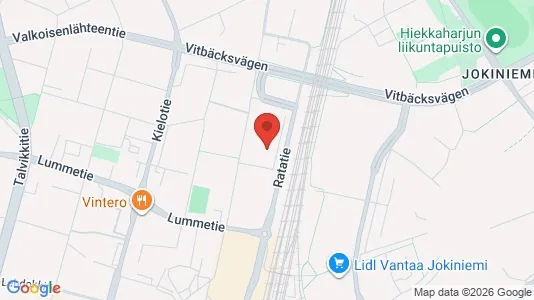 Apartments for rent i Vantaa - kort over placeringen
