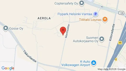 Apartments for rent i Vantaa - kort over placeringen