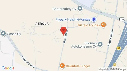 Apartments for rent i Vantaa - kort over placeringen