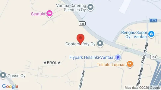 Apartments for rent i Vantaa - kort over placeringen