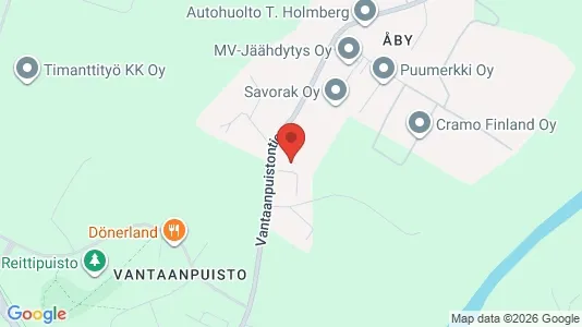 Apartments for rent i Vantaa - kort over placeringen
