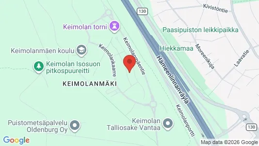 Apartments for rent i Vantaa - kort over placeringen