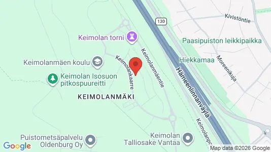 Apartments for rent i Vantaa - kort over placeringen
