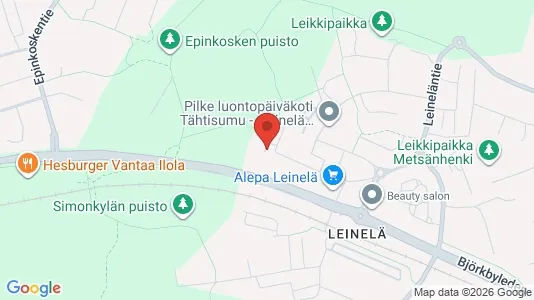 Apartments for rent i Vantaa - kort over placeringen