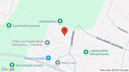 Apartments for rent i Vantaa - kort over placeringen
