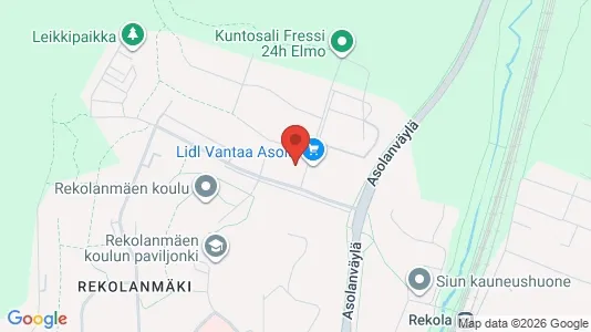 Apartments for rent i Vantaa - kort over placeringen