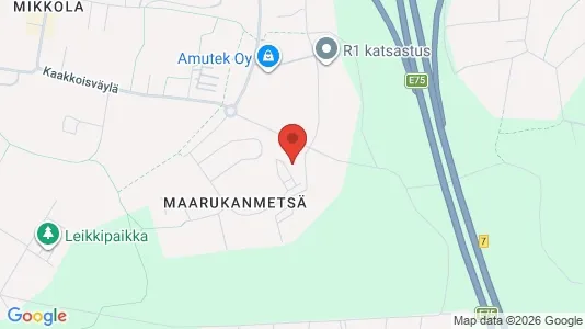 Apartments for rent i Vantaa - kort over placeringen
