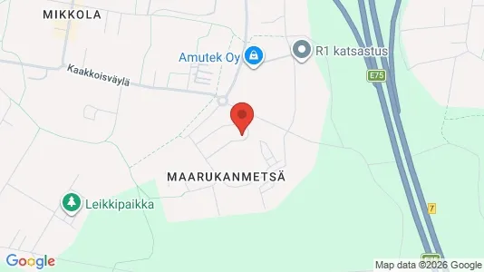 Apartments for rent i Vantaa - kort over placeringen