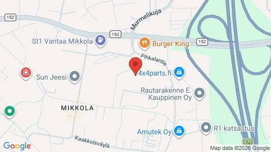 Apartments for rent i Vantaa - kort over placeringen