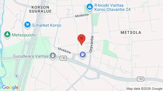 Apartments for rent i Vantaa - kort over placeringen