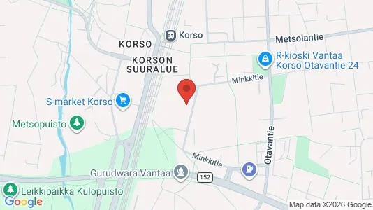 Apartments for rent i Vantaa - kort over placeringen