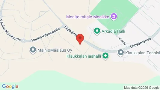 Apartments for rent i Nurmijärvi - kort over placeringen