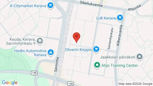 Apartments for rent i Kerava - kort over placeringen