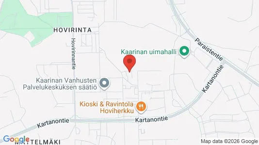 Apartments for rent i Kaarina - kort over placeringen
