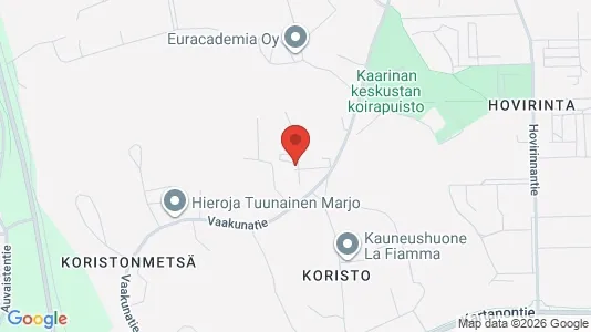 Apartments for rent i Kaarina - kort over placeringen