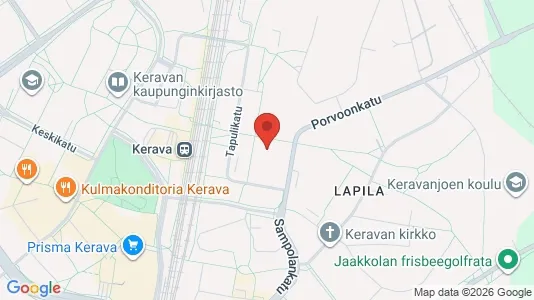 Apartments for rent i Kerava - kort over placeringen