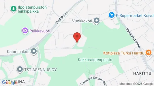 Apartments for rent i Turku - kort over placeringen