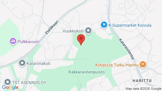 Apartments for rent i Turku - kort over placeringen