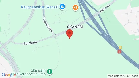 Apartments for rent i Turku - kort over placeringen