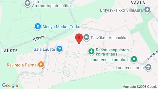 Apartments for rent i Turku - kort over placeringen