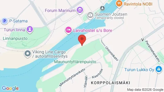 Apartments for rent i Turku - kort over placeringen