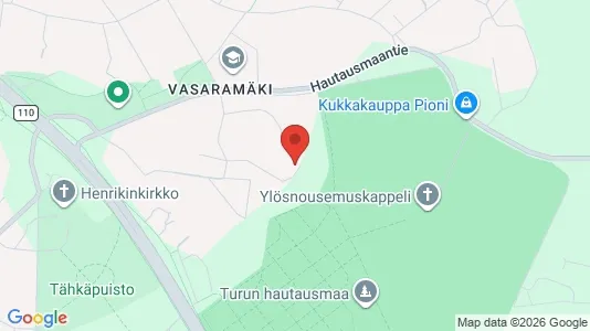 Apartments for rent i Turku - kort over placeringen
