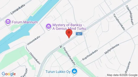 Apartments for rent i Turku - kort over placeringen