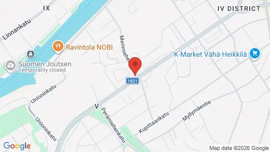 Apartments for rent i Turku - kort over placeringen