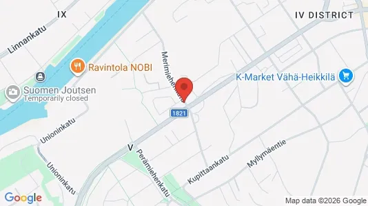 Apartments for rent i Turku - kort over placeringen