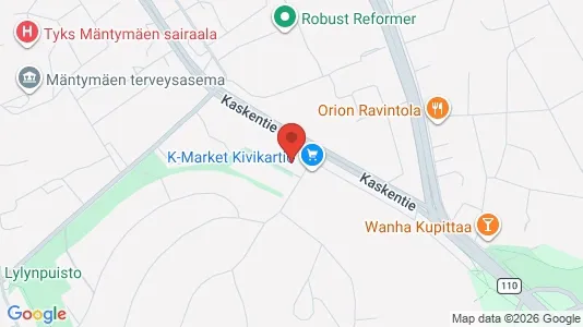 Apartments for rent i Turku - kort over placeringen