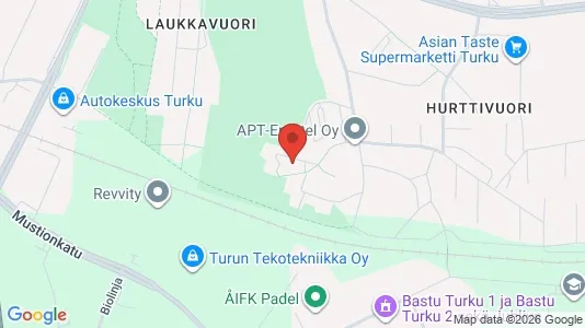 Apartments for rent i Turku - kort over placeringen