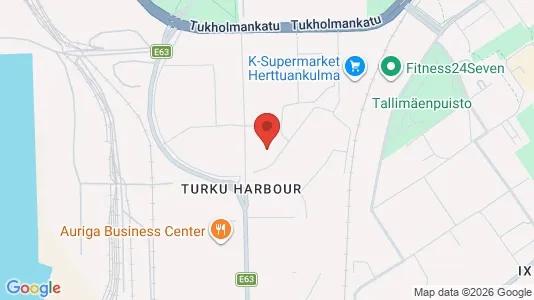 Apartments for rent i Turku - kort over placeringen