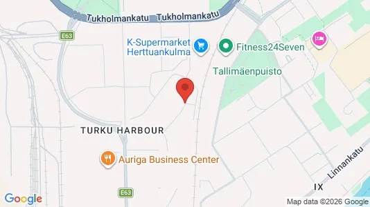 Apartments for rent i Turku - kort over placeringen