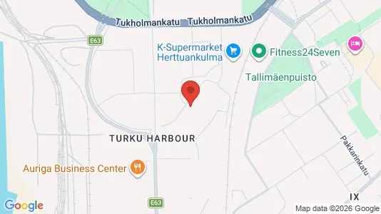 Apartments for rent i Turku - kort over placeringen
