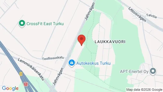 Apartments for rent i Turku - kort over placeringen