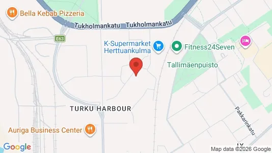 Apartments for rent i Turku - kort over placeringen